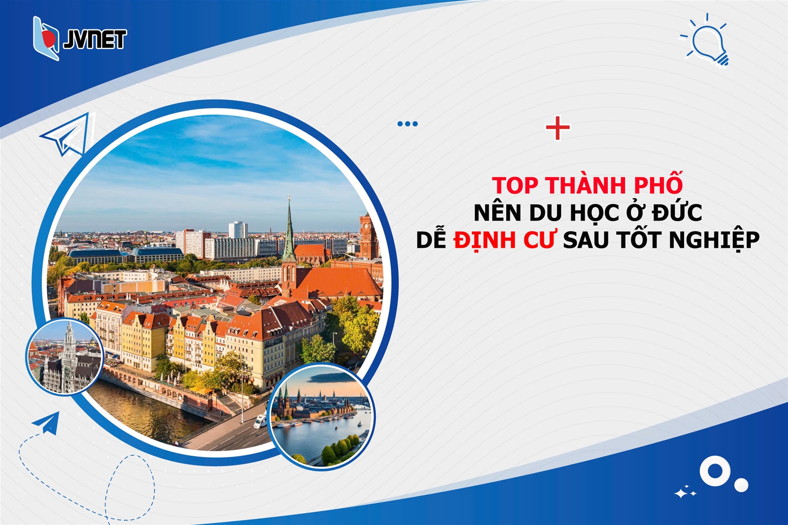 top các thành phố nên du học ở Đức