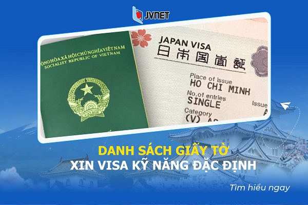 giấy tờ visa đặc định Nhật Bản