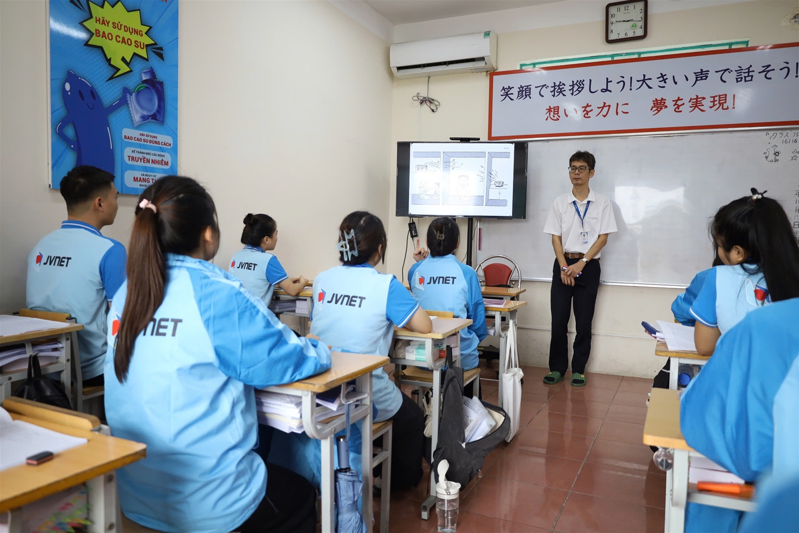 lớp học tiếng Nhật 