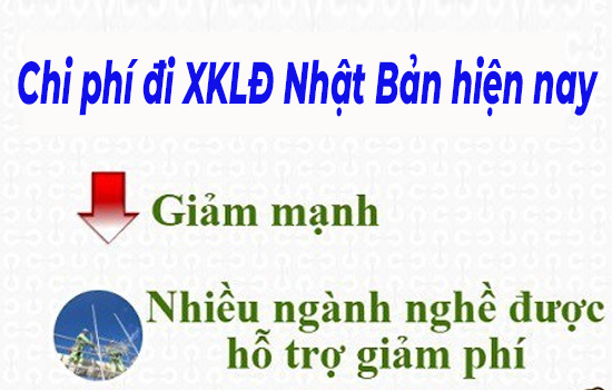 chi phí đi xuất khẩu Nhật