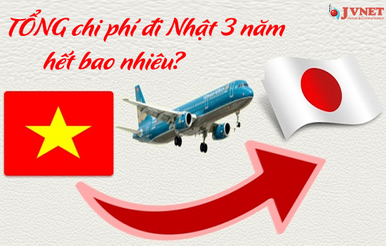 tổng chi phí đi Nhật 3 năm