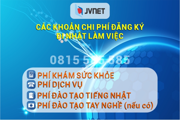 các khoản chi phí đi Nhật