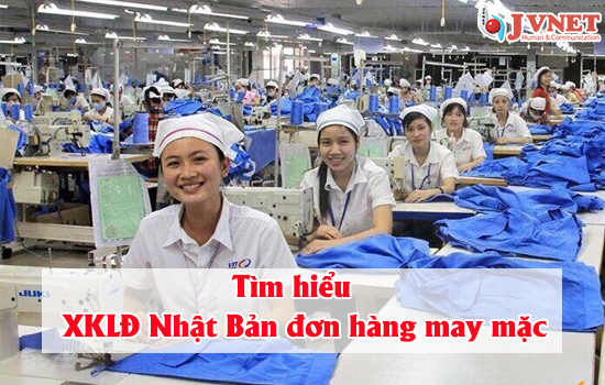 Xuất khẩu lao động Nhật Bản đơn hàng may mặc-1