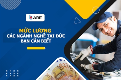 Mức lương các ngành du học nghề Đức: Cập nhật mới nhất 2025